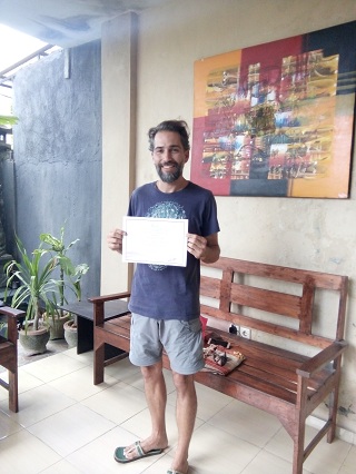 Reeva Bali Spa School Student